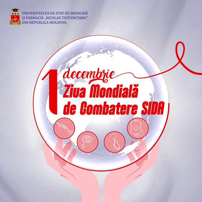 1 decembrie – Ziua Mondială de combatere a SIDA