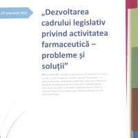 Proiect de lege activitatea farmaciei